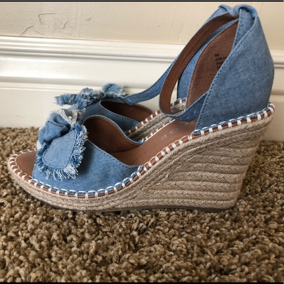 rampage halper espadrille wedge sandal